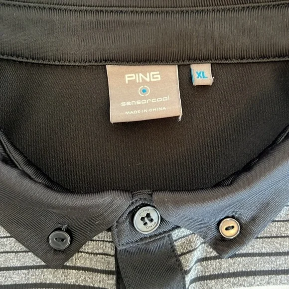 PING- Men’s short sleeve collared golf shirt - Picture 5 of 10